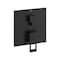 Grohe Eurocube Pressure Balance Valve Trim With 2-Way Diverter With Cartridge, Black 294222430 - alternate 1